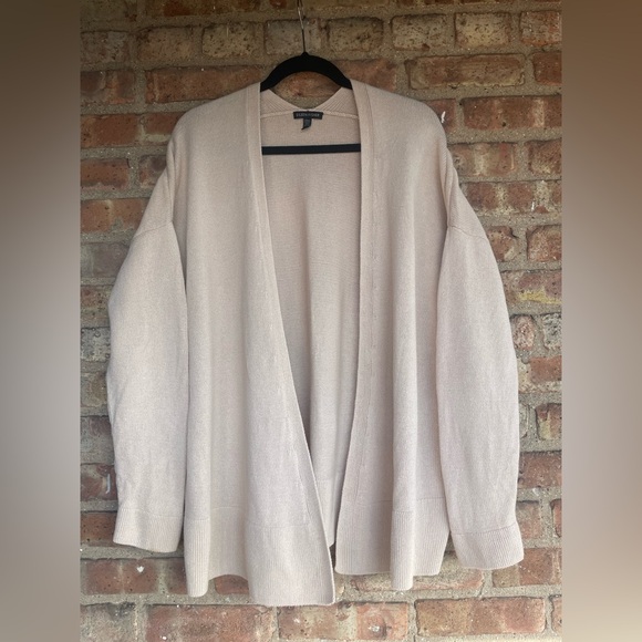 Eileen Fisher Organic Linen Cotton Cardigan🖤 - Picture 3 of 12